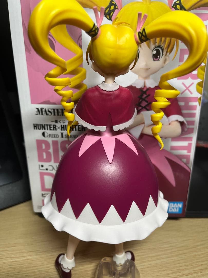 HUNTER×HUNTER 一番くじ　D賞　ビスケ　フィギュア+おまけカード多数