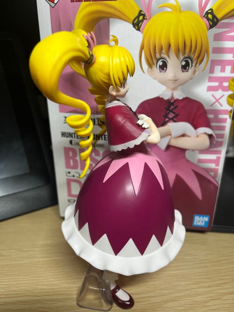 HUNTER×HUNTER 一番くじ　D賞　ビスケ　フィギュア+おまけカード多数