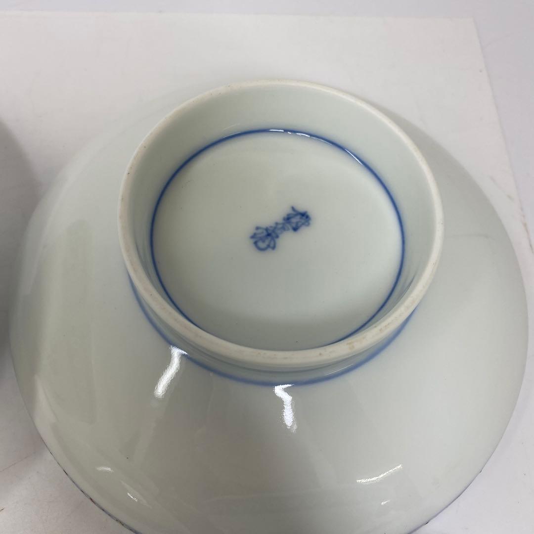 十二代　酒井田柿右衛門 蓋付丼2客　共箱　タエニ　東さ7-0607①