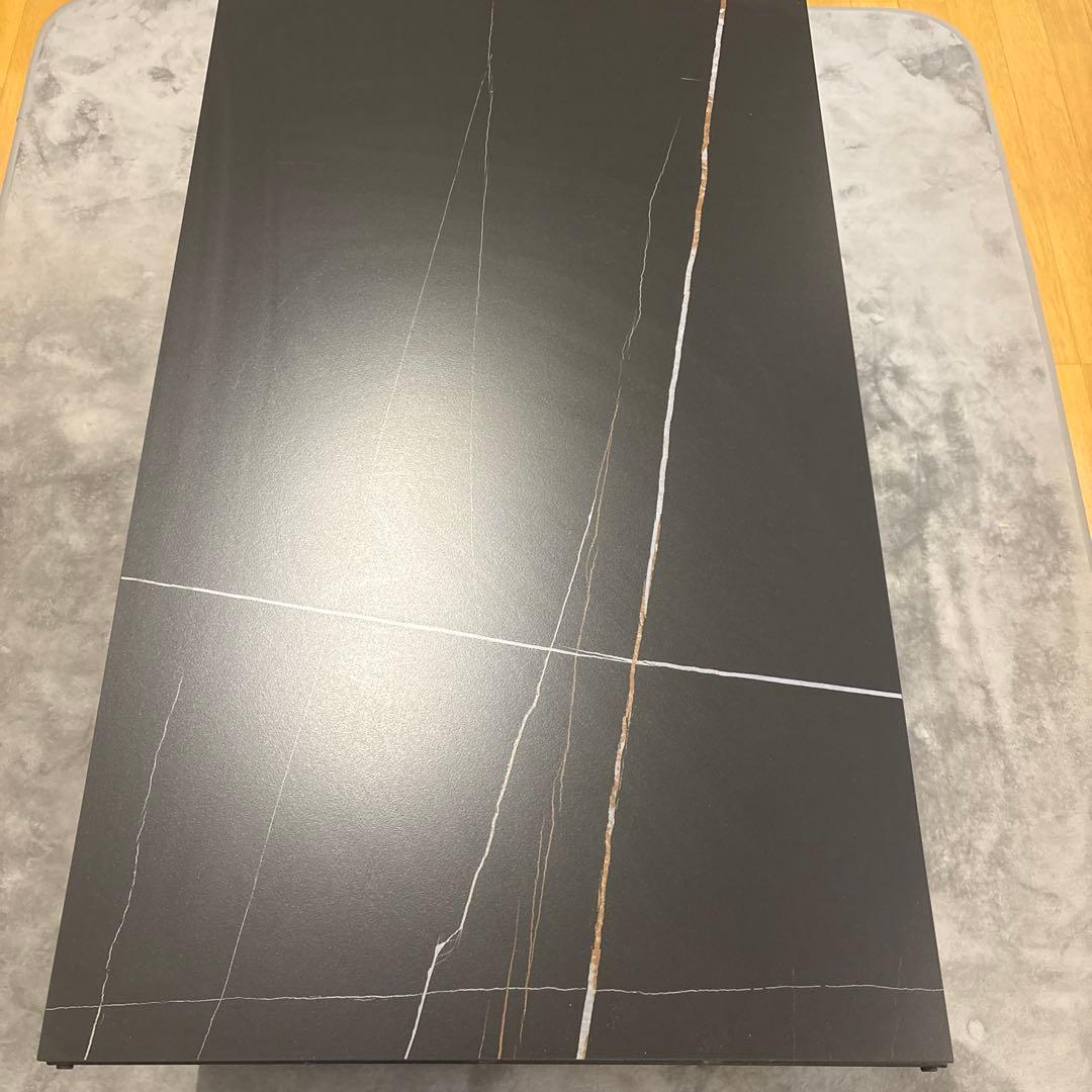 UNHO ローテーブル おしゃれ 大理石 テーブル