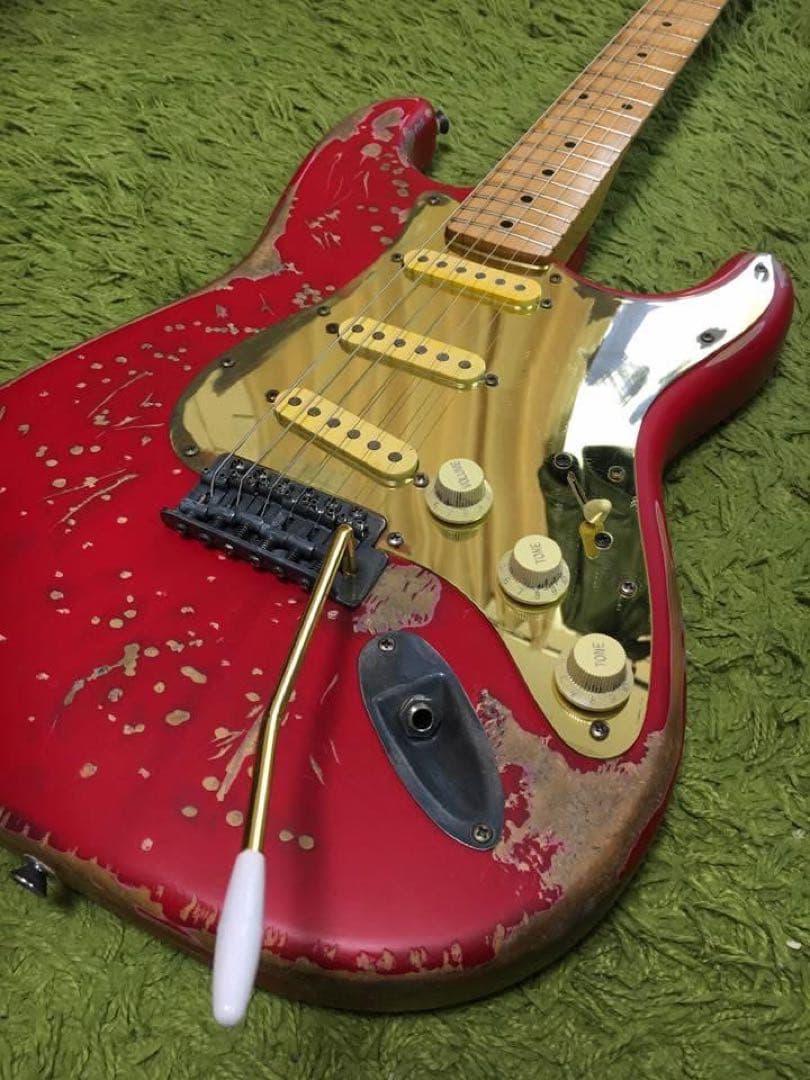 ☆Custom Heavy Relic Stratocaster☆SQUIER★