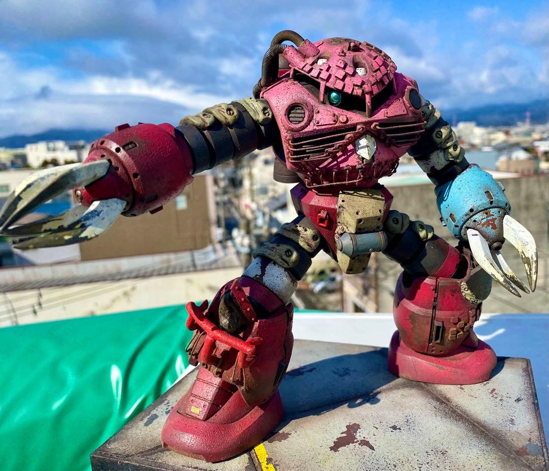 ガンプラ MG 1/100 MSM-07S シャア専用 ズゴック　完成品