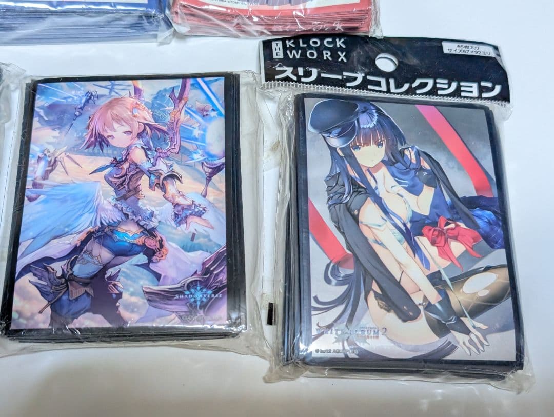 キャラスリーブ　7種　しぐれうい　がおう　シャドバ等