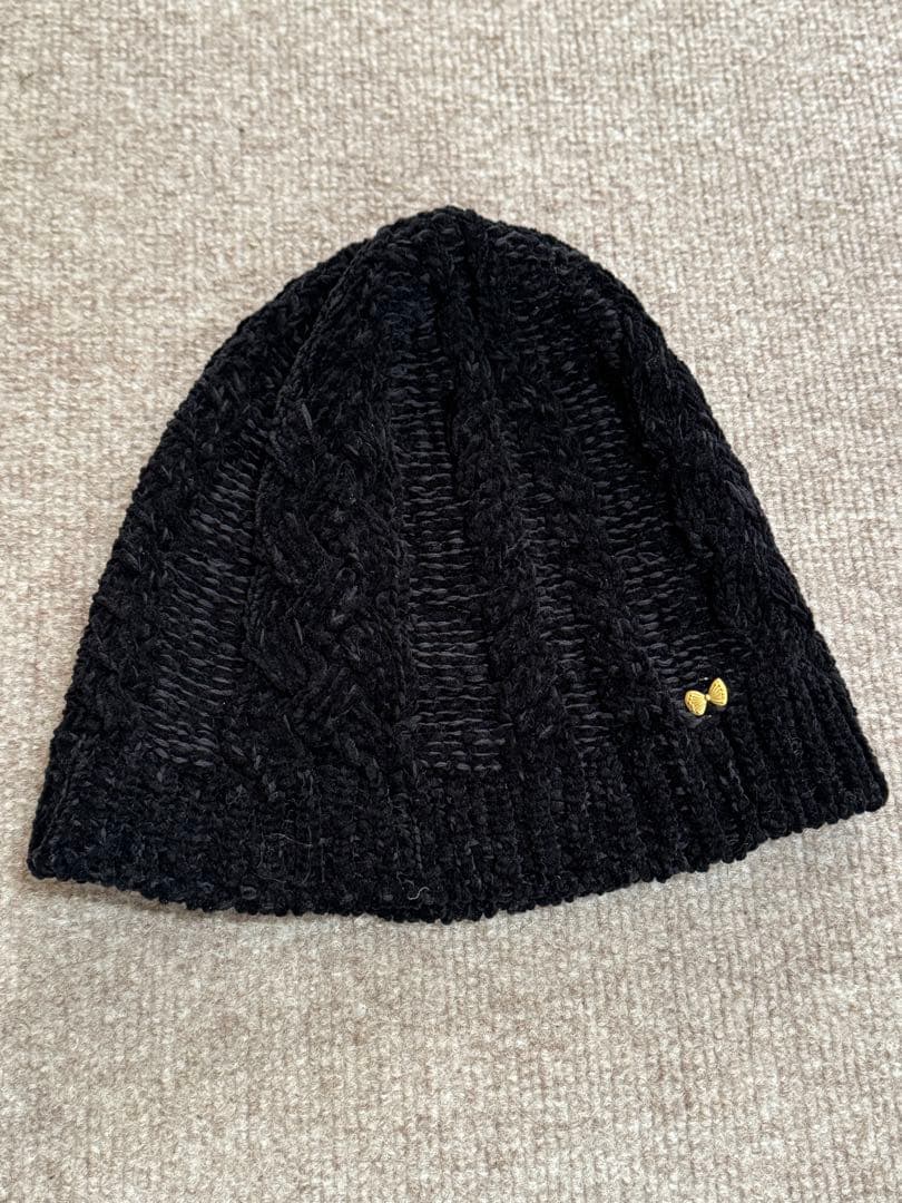 ミナペルホネン　ニットキャップ fur