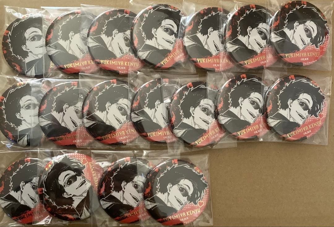 雪宮 剣優 ブルーロック ブルロ バレンタイン チョコ 原作 缶バッジ 18個
