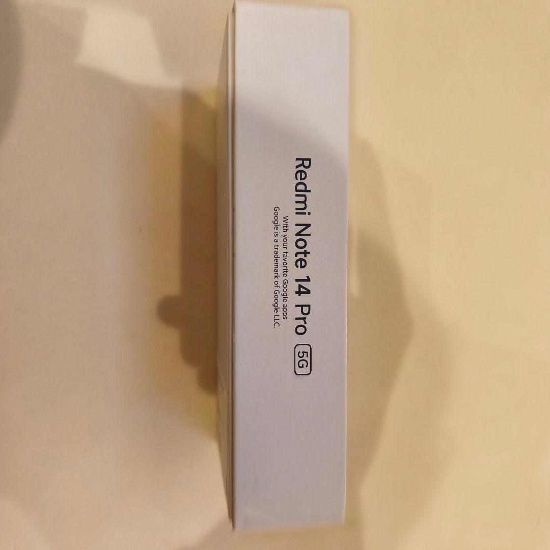 新品スマホRedmi Note 14 Pro 5G 12＋512GBシムフリー