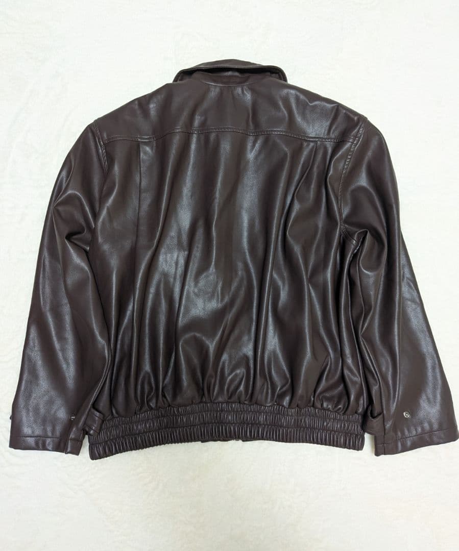 新品未使用 FRANKLIN MUSK 本革 シープスキン レザージャケット 羊