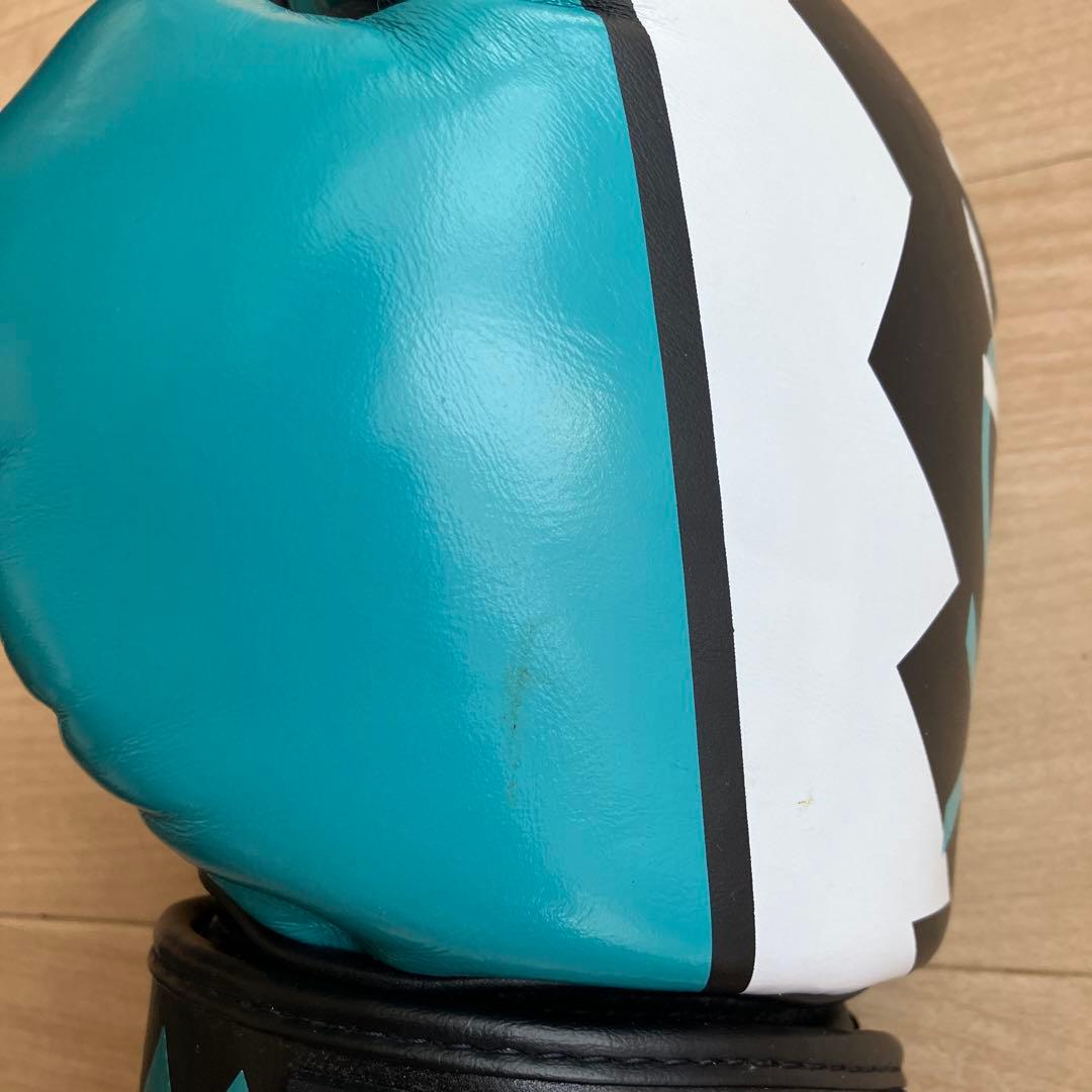 レア　YOKKAO ボクシンググローブ 8oz ブラックブルー