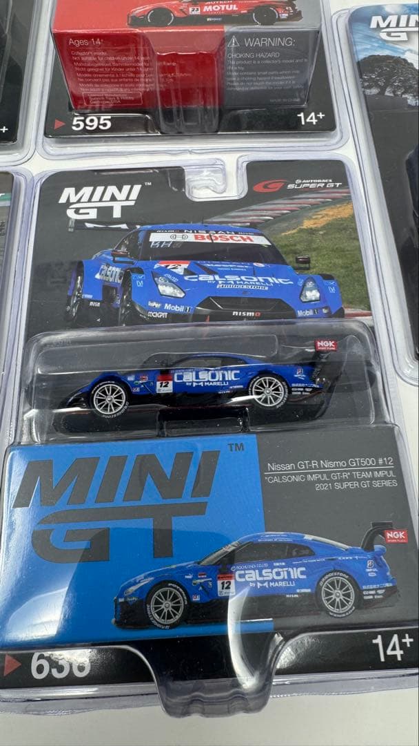 MINI GT日産 GT-R スーパーGT500セット