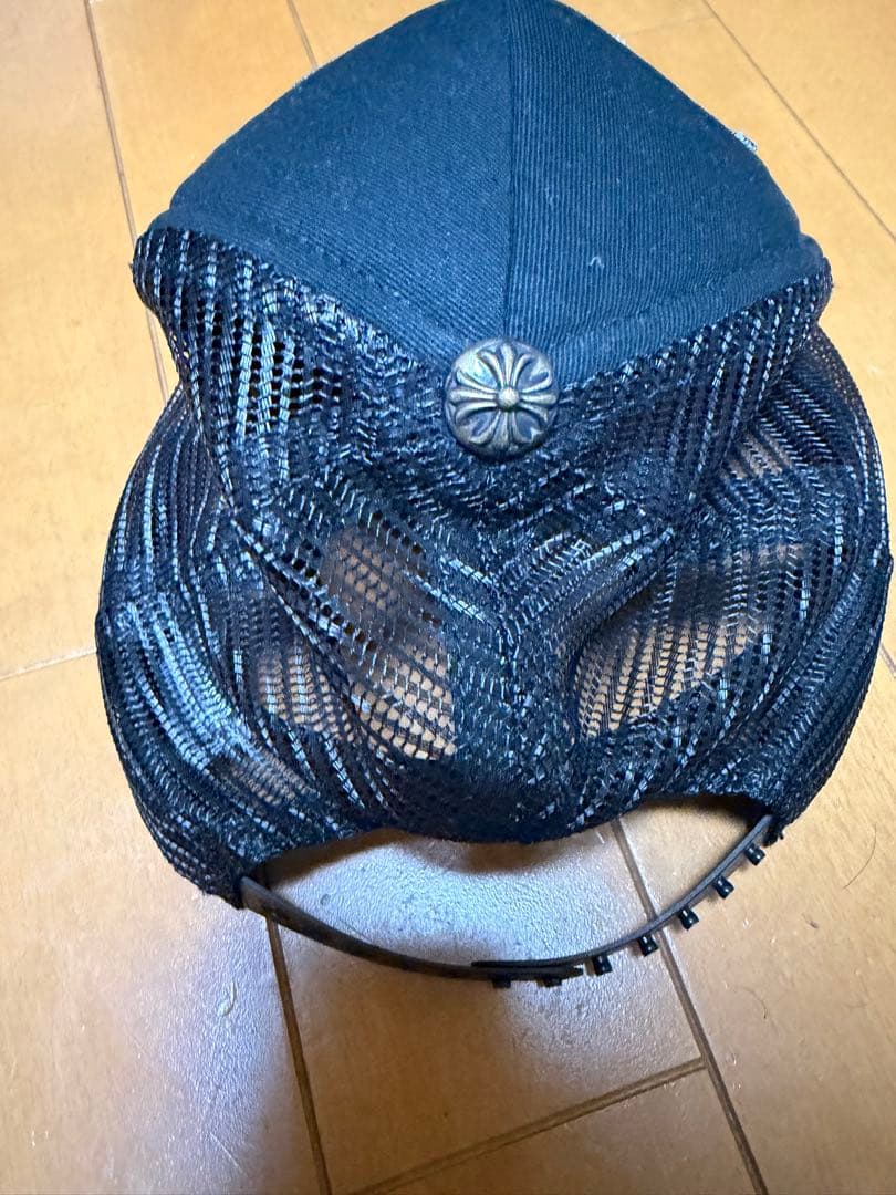 Chrome Hearts ブラック メッシュキャップ