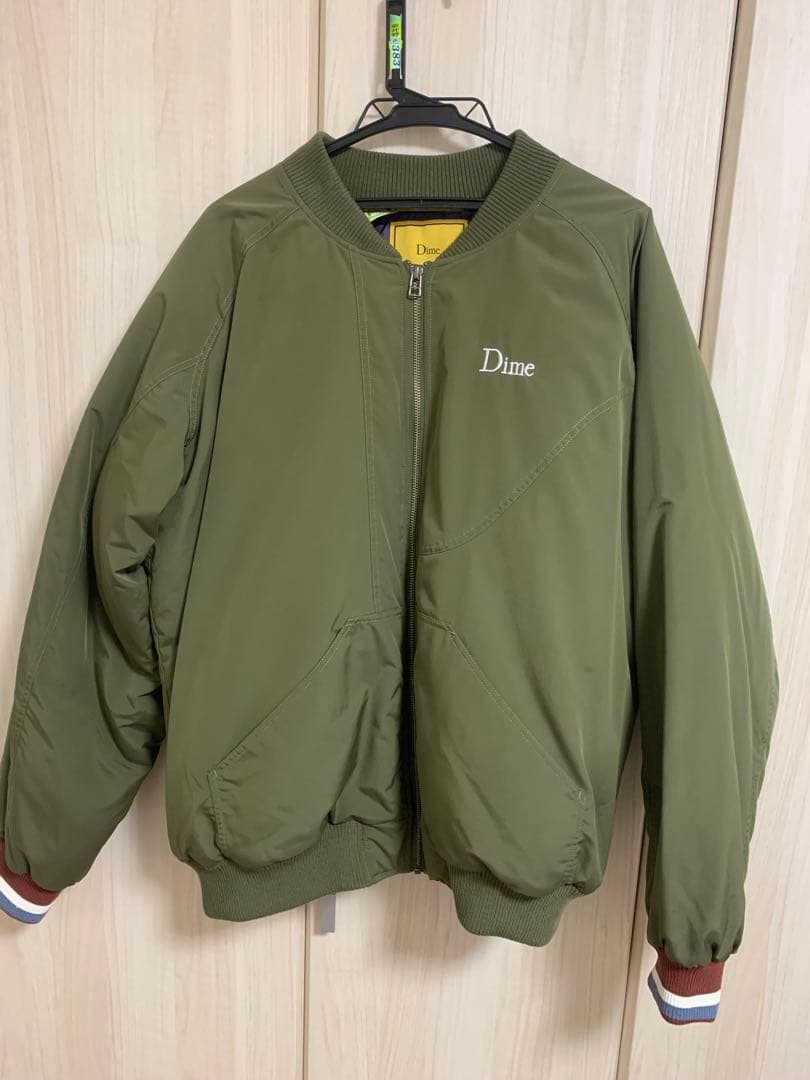 【完売品】Dime ダイム　ボンバージャケット　Bomber Jacket XL