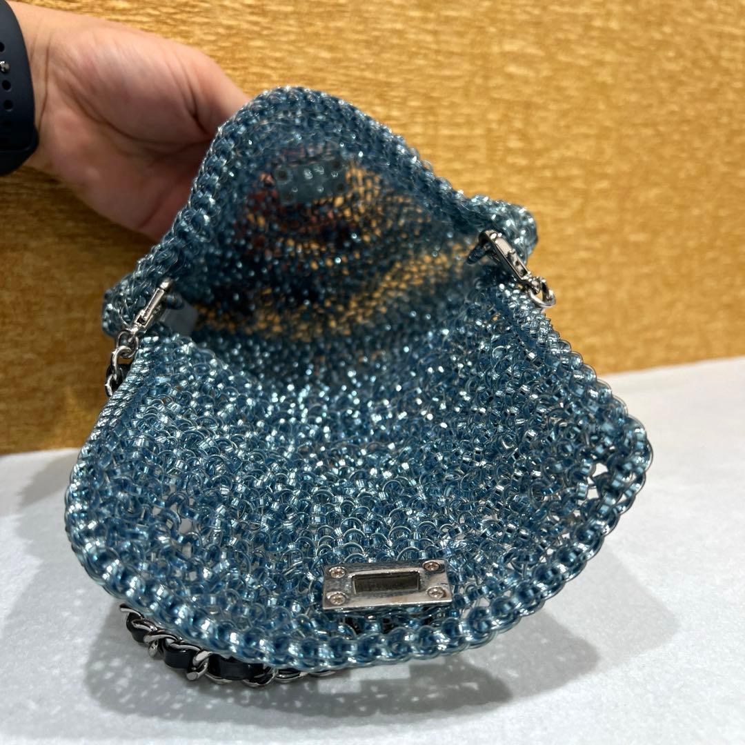 アンテプリマ ルッケット バイカラー ショルダーバック　ハンドバッグ