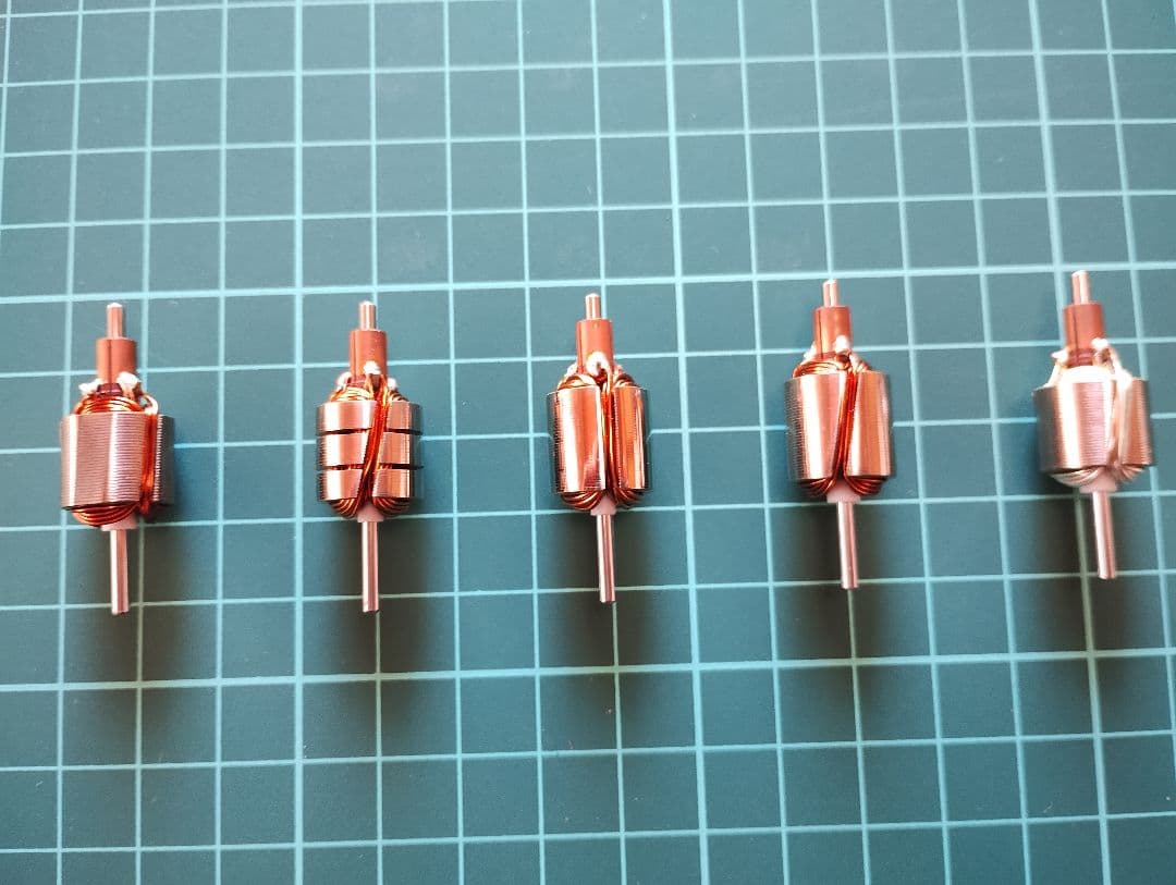 フェンスカー用手巻きローター研磨品5種、狼社ケース付