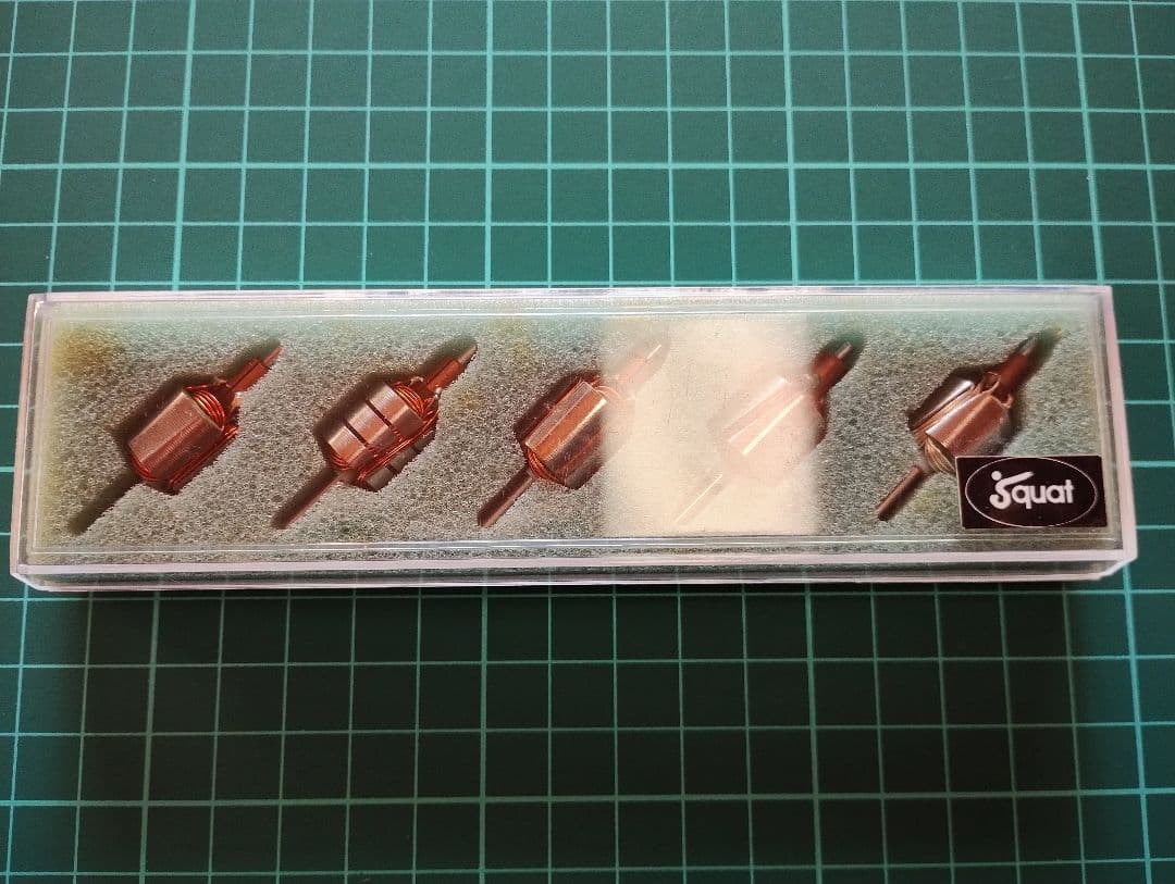 フェンスカー用手巻きローター研磨品5種、狼社ケース付