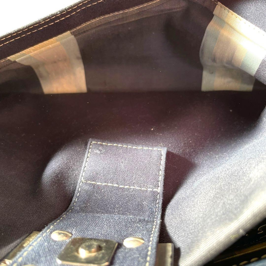 【希少】フェンディ マンマバケット マーブル金具 ワンショルダーバッグ