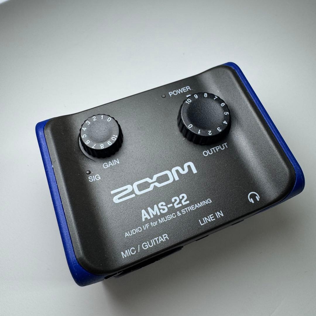 ZOOM AMS-22 USBオーディオインターフェイス