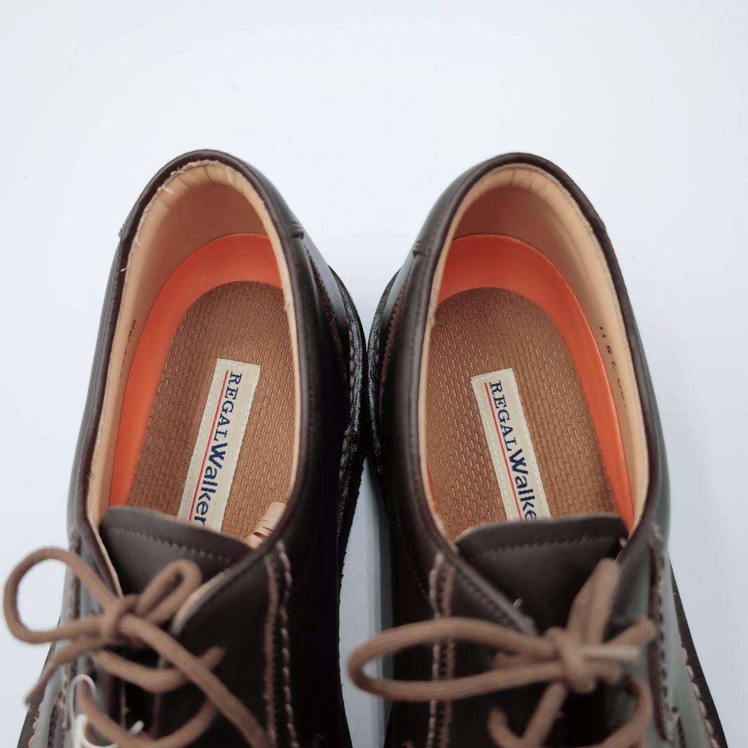 【新品】リーガルウォーカー　Vibram　革靴　ブラウン　26 　幅広　軽量