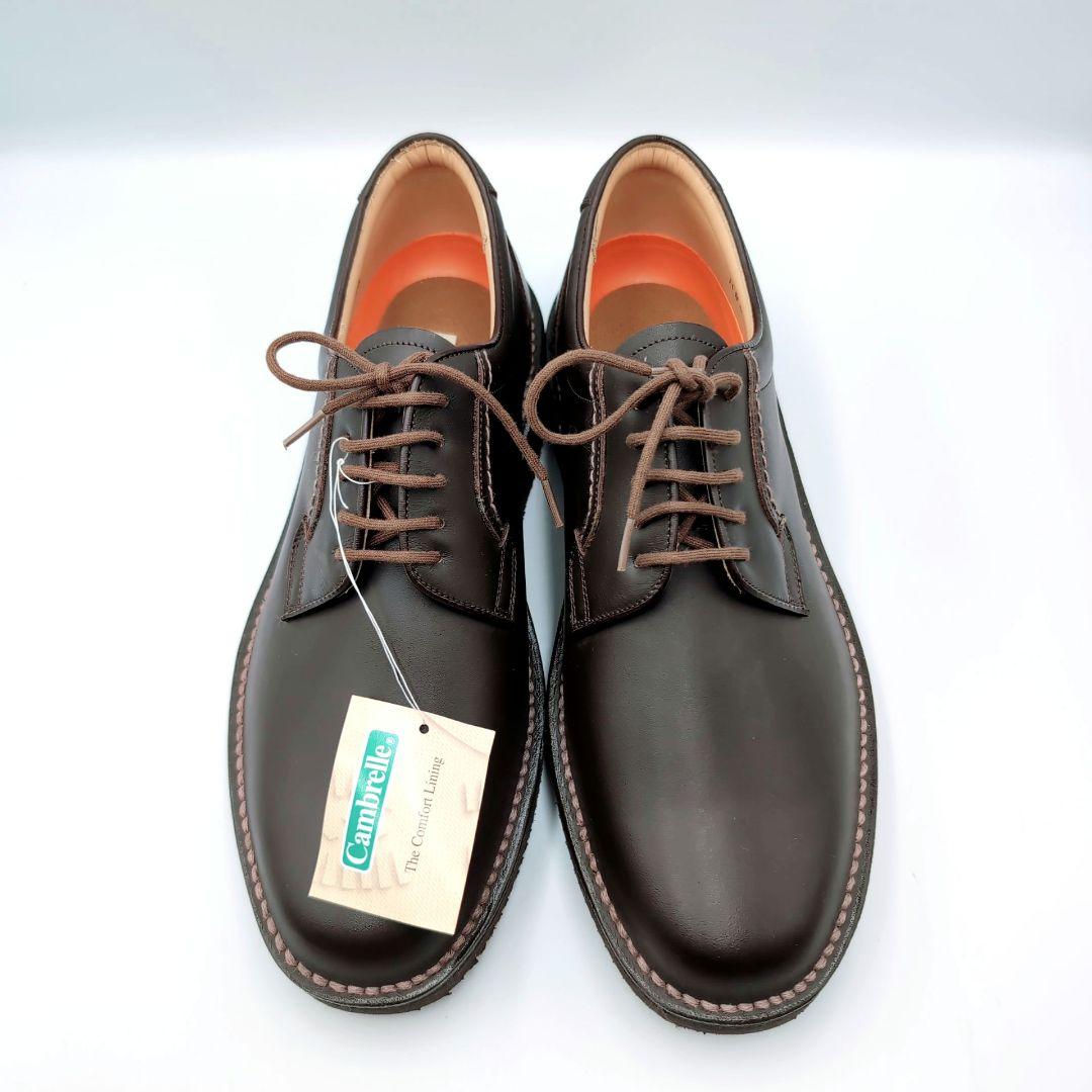 【新品】リーガルウォーカー　Vibram　革靴　ブラウン　26 　幅広　軽量