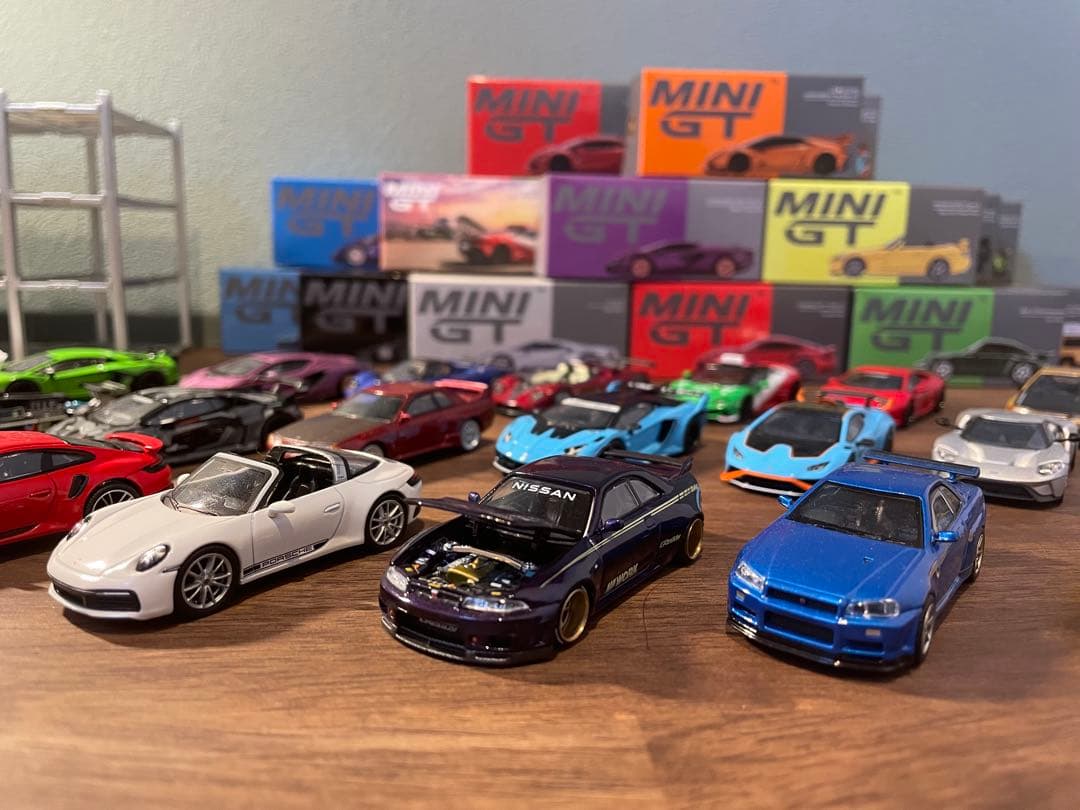 MINIGT 1/64 トイズキャビン立体駐車場付まとめ売り