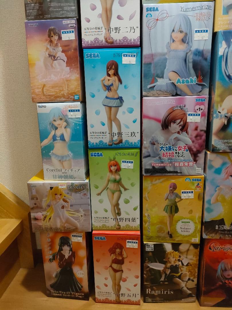 美少女フィギュア　40個　纏め売り　まとめ売り　1番くじ　プライズ