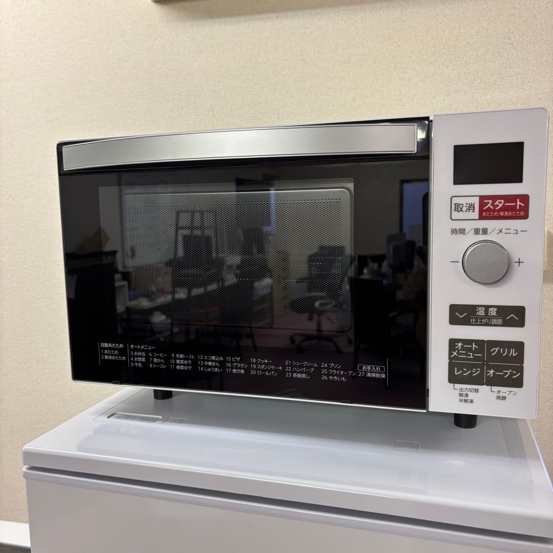 【高年式】生活家電3点セット　小型　一人暮らし　ホワイト G