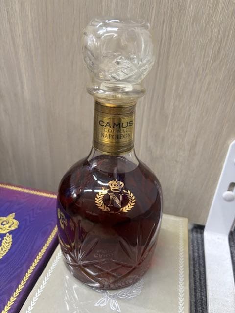 【古酒セット】 CAMUS カミュ ナポレオン 陶器 ブック