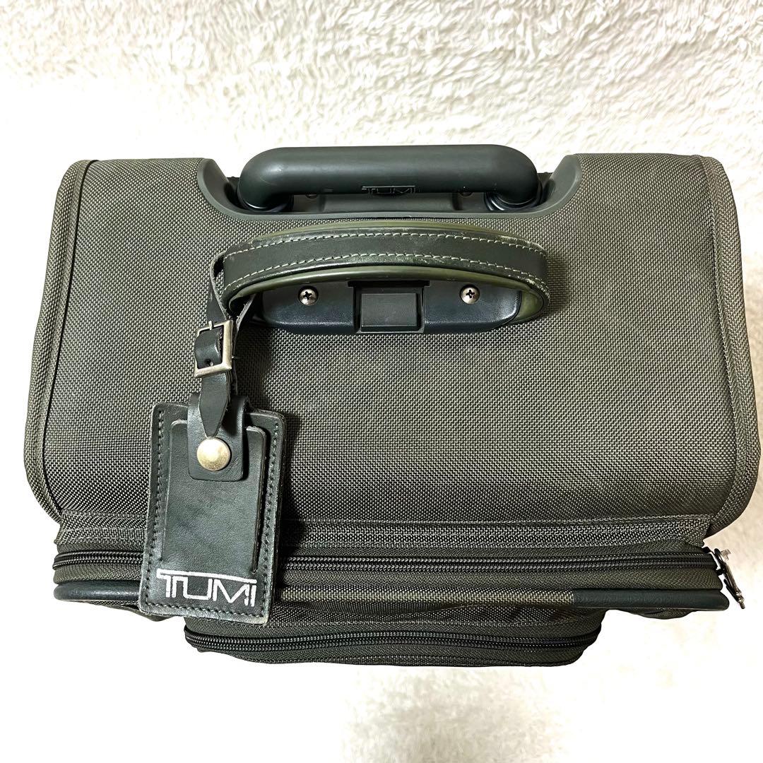 ✨激レア✨TUMI キャリーケース スーツケース カーキ ガーメント USA製