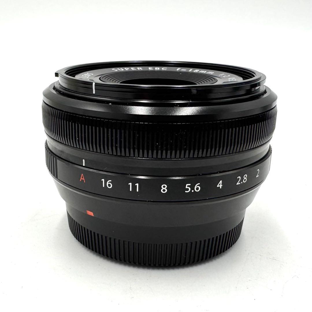 極美品 FUJIFILM フジフィルム XF 18mm f2 R 単焦点レンズ