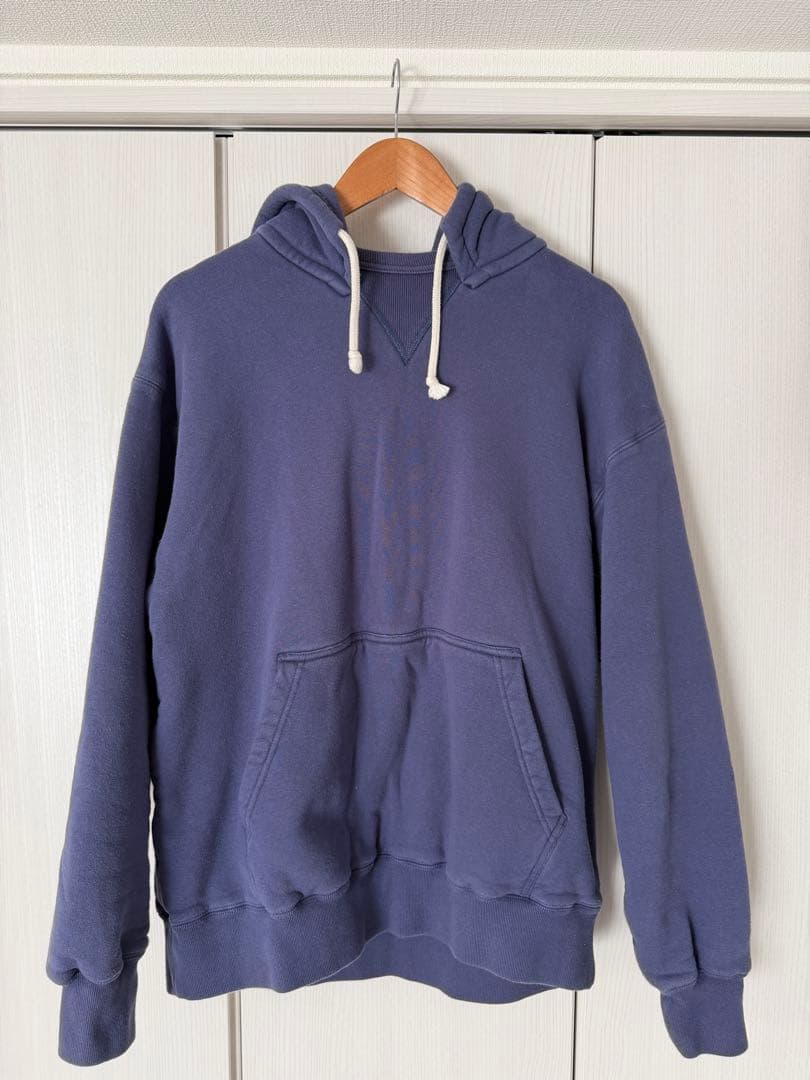 スタンダードカリフォルニア 後付パーカー ネイビー