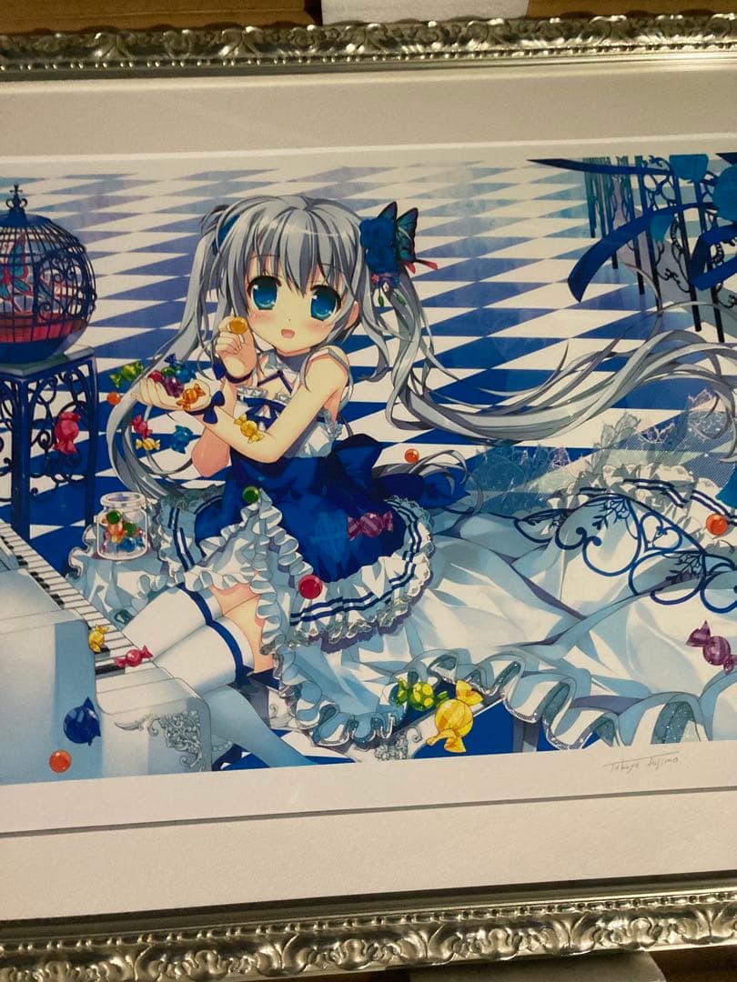 藤真拓哉 「VIVIDCOLOR BLUE」 アールビバン　版画　25部限定