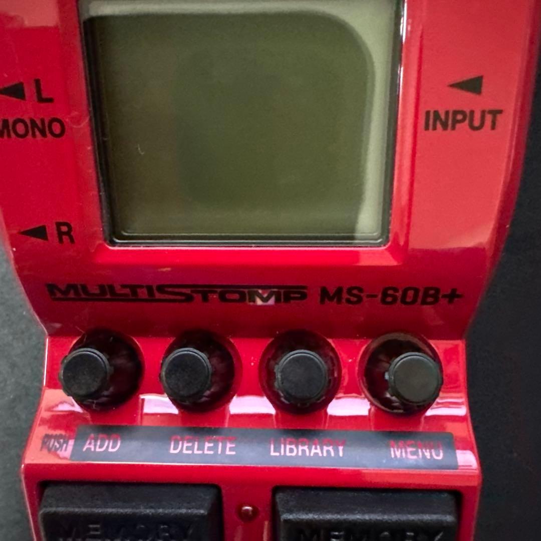 ZOOM MS-60B+ マルチエフェクター