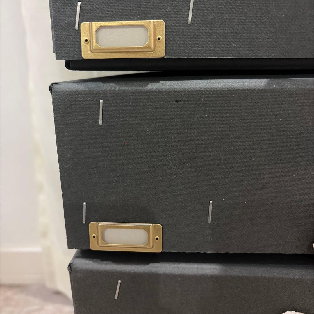 新品未使用 Found Muji コシャー箱 5個セット