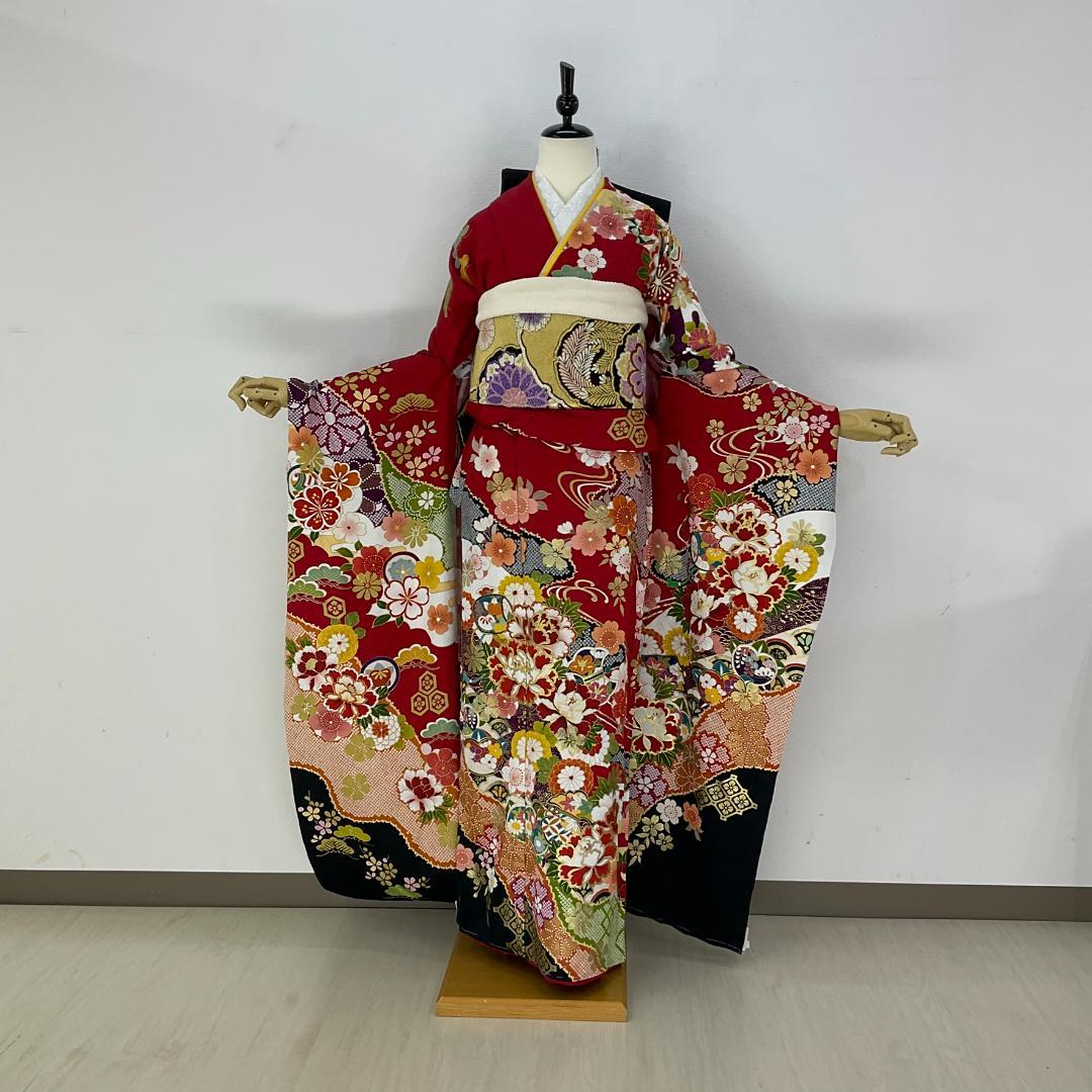 マフィン　【新品オーダーメイド　正絹お振袖他　ショール　保存袋】