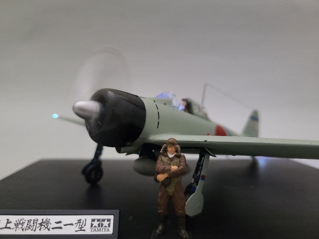 零式艦上戦闘機21型 坂井三郎乗機リアルモーターライズ完成品