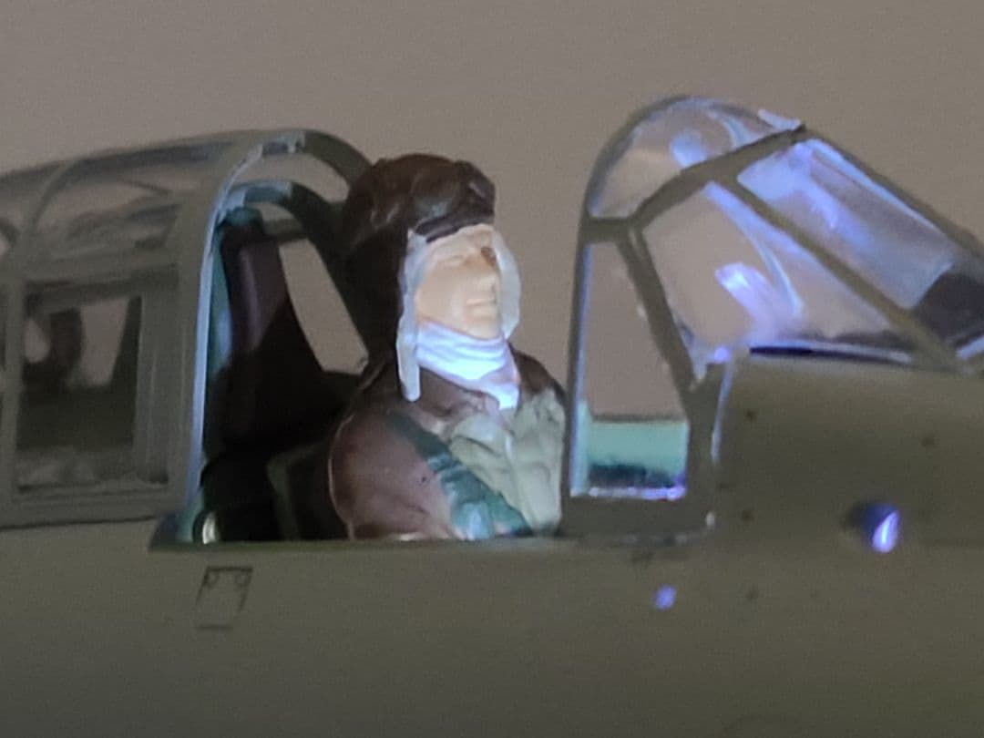 零式艦上戦闘機21型 坂井三郎乗機リアルモーターライズ完成品