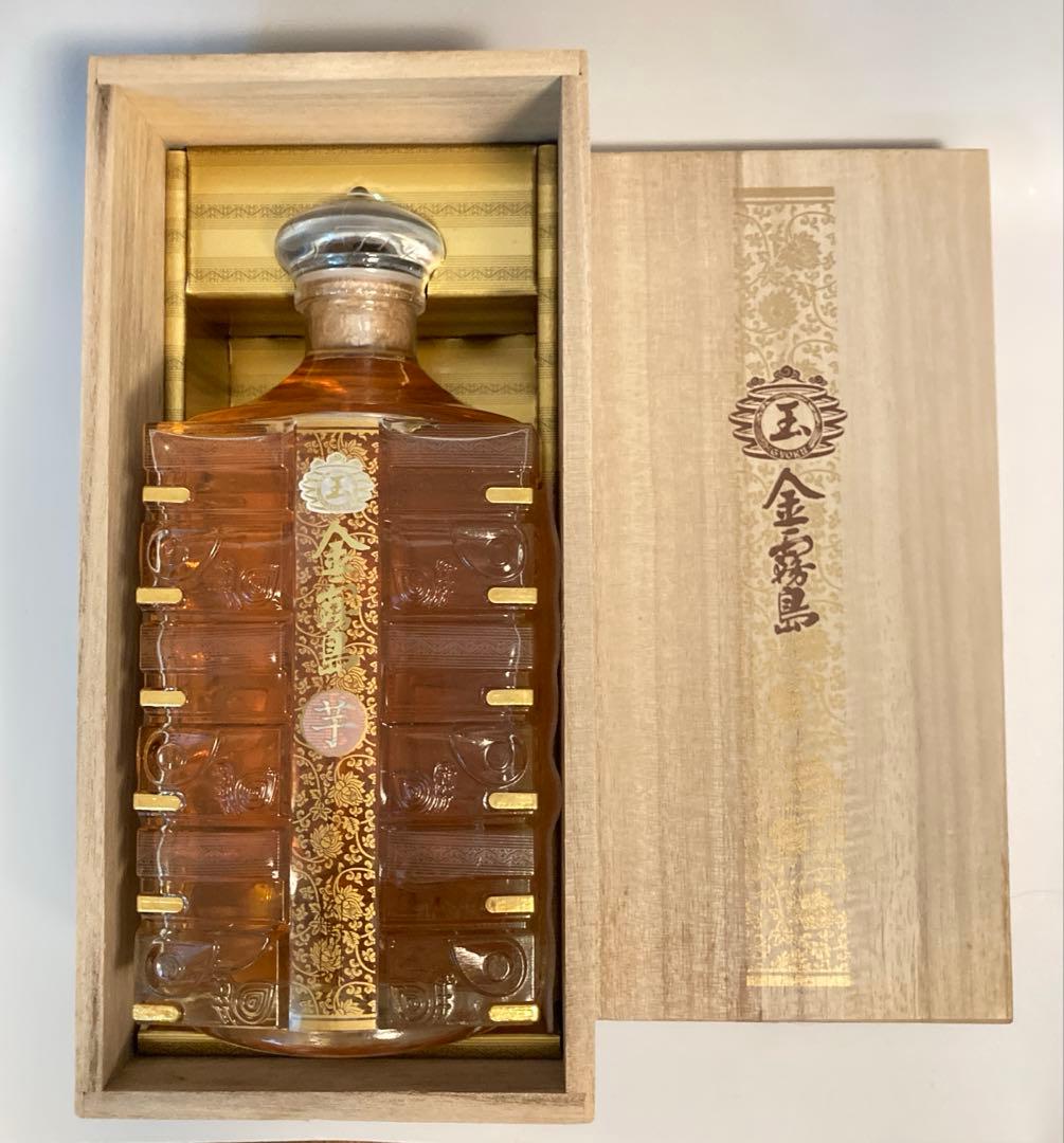 【未開栓】金霧島〈玉〉桐箱入 芋焼酎 30度 900ml