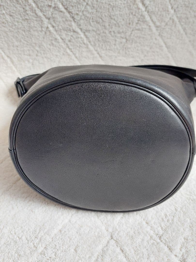 ✨美品✨コーチCOACH ブラックバケツ型 ショルダーバッグ