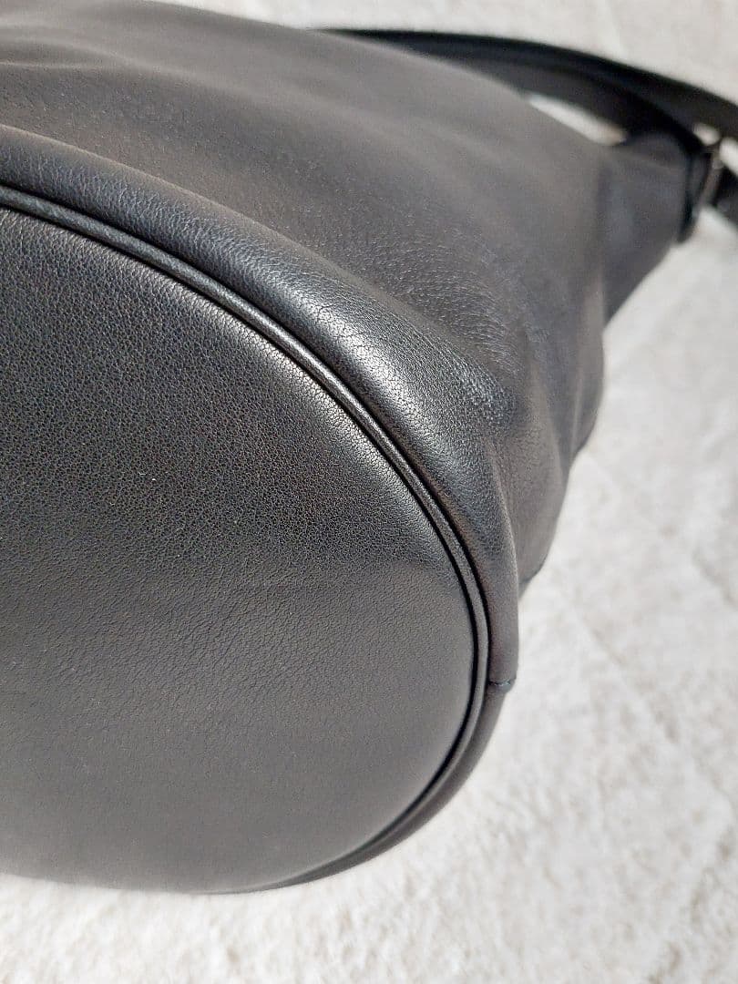 ✨美品✨コーチCOACH ブラックバケツ型 ショルダーバッグ