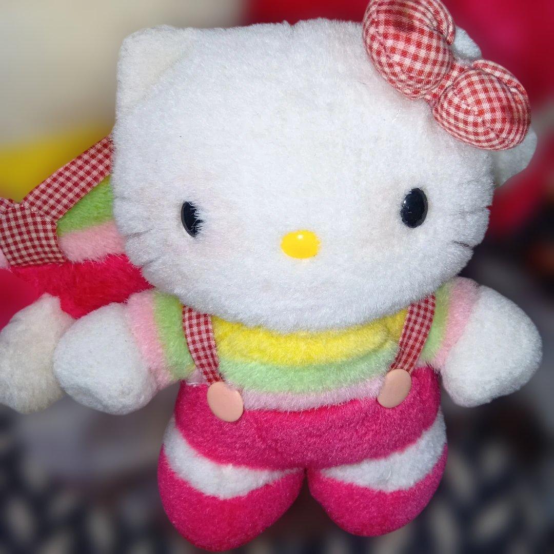 ハローキティ2001年自立型 ぬいぐるみ 大中小3体セット激レア