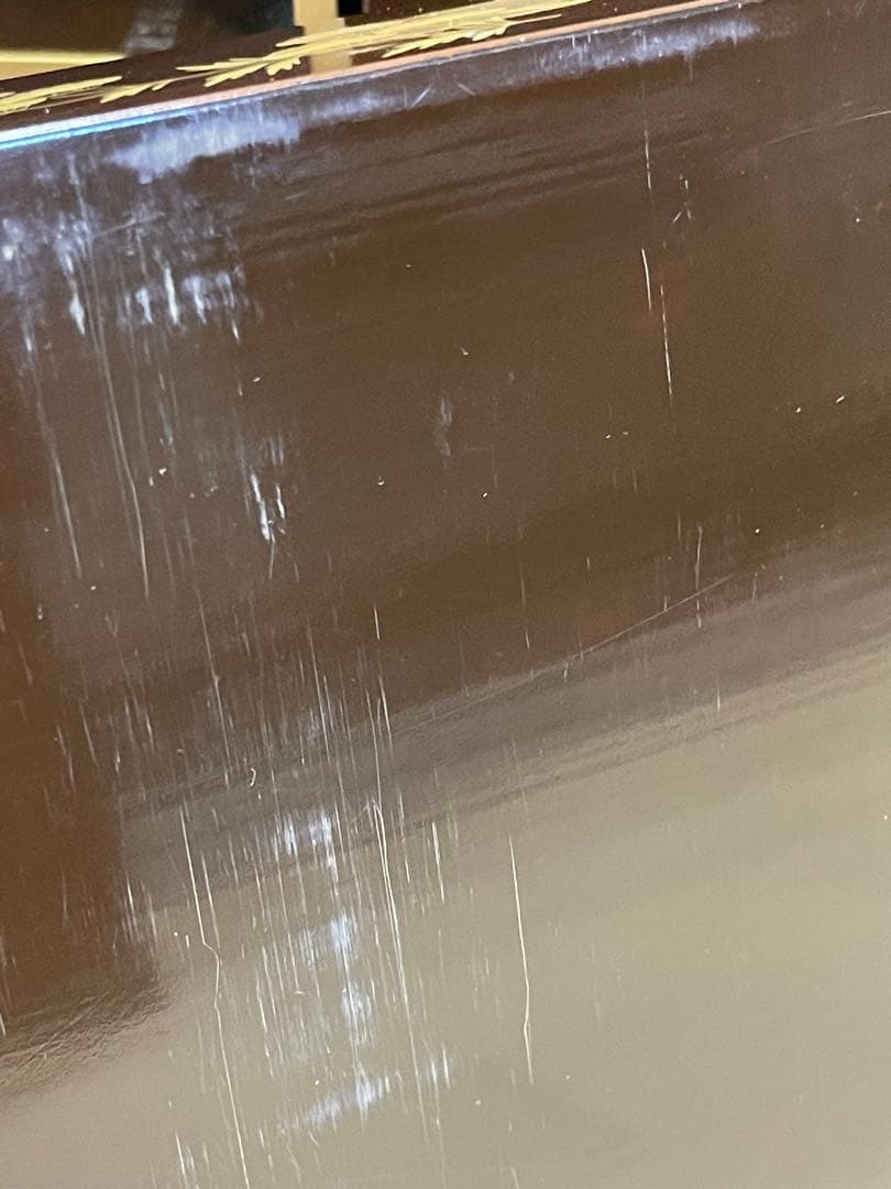 【茶道具】蒔絵野弁当　野点　弁当箱　花見重　年代物　漆器　金蒔絵　重箱