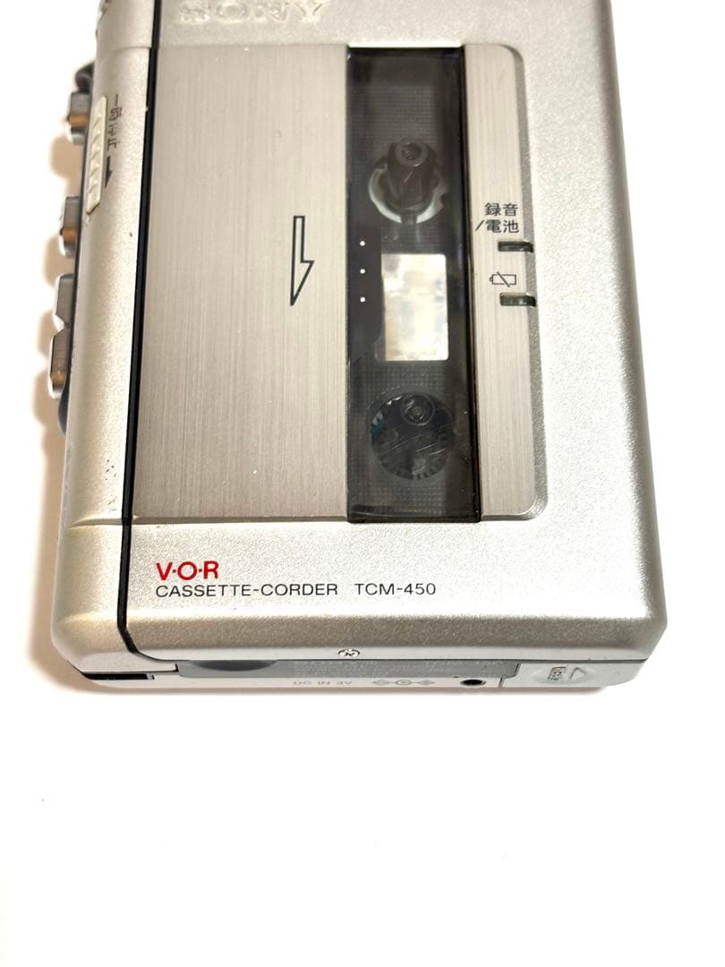 2点セットSONY カセットレコーダー TCM-450 整備品②