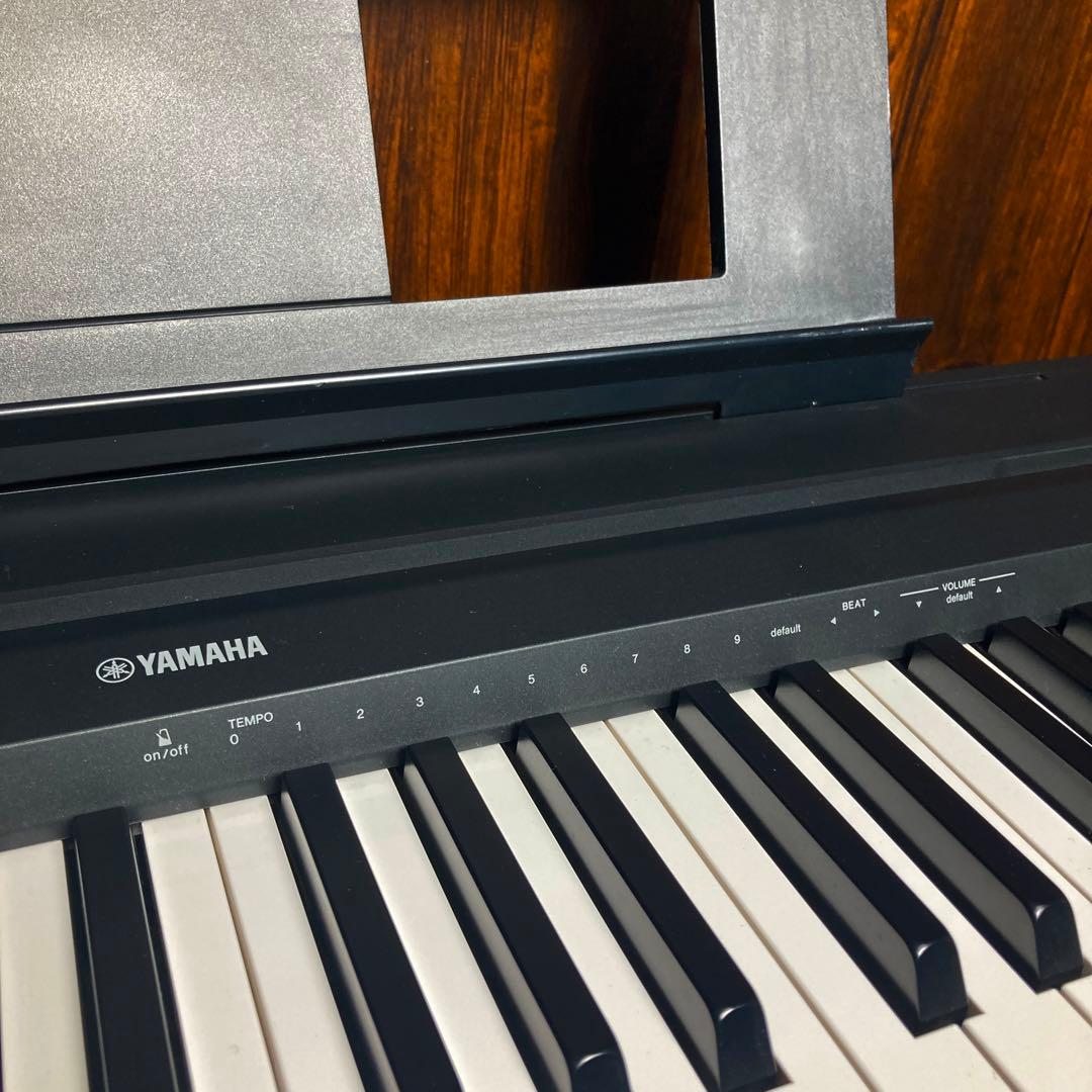 極美品 ヤマハ 電子ピアノ 88鍵盤 ブラックP-45B 2020年製