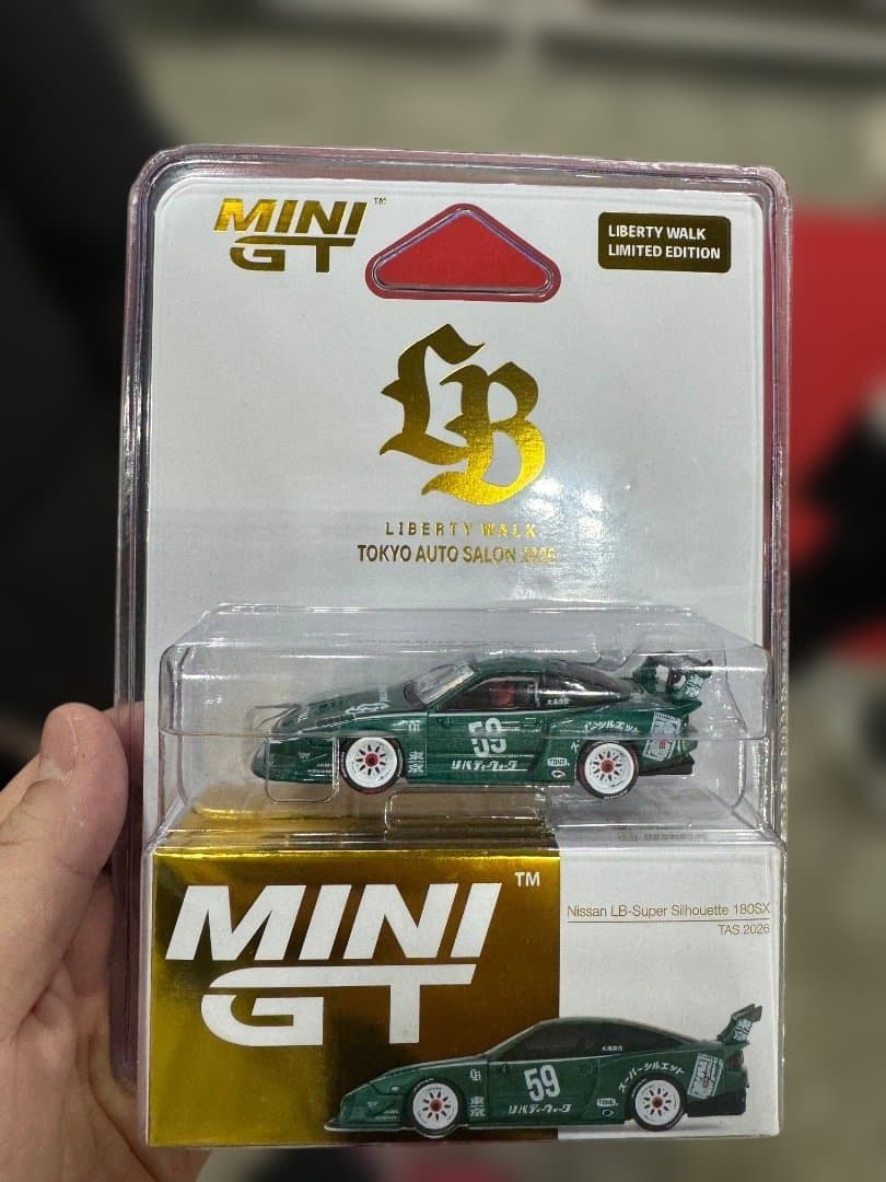 MINI GT 180SX Liberty Walk TAS 2026 1個