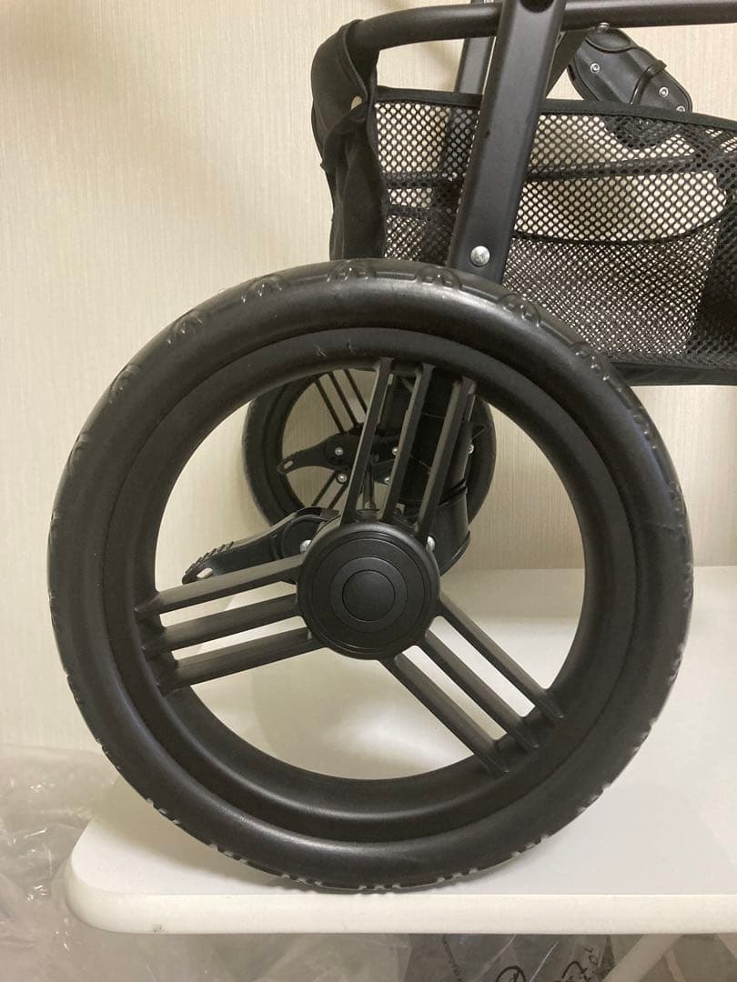 ひなた　ペットカート 3輪 分離型　多頭飼い　小型犬　中型犬　ベージュ