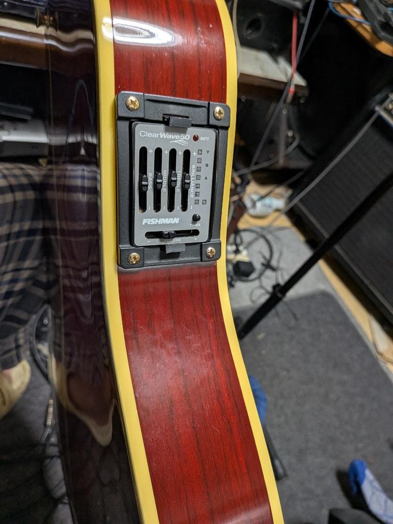 オンリーワン！CS90？ホールカバー改造fishmanプリ他　調整済は動画！