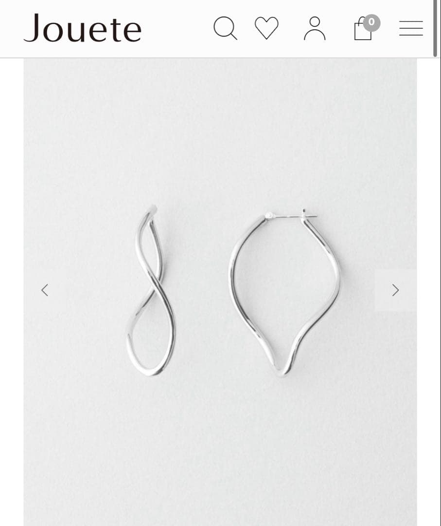 Jouete ラップピアス