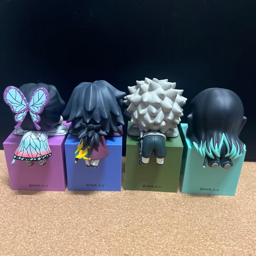 ひっかけフィギュア しのぶ 義勇 実弥 無一郎 セット