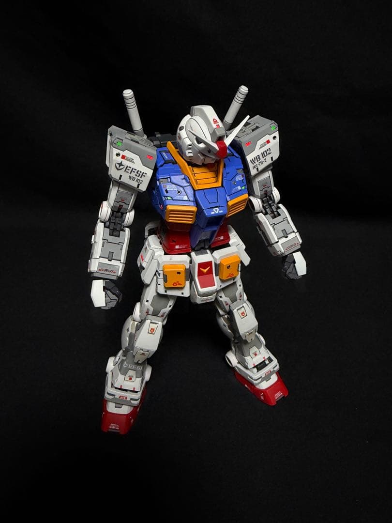 1/100 rx78-2ガンダム 改修塗装済完成品 fatcat ガンプラ完成品