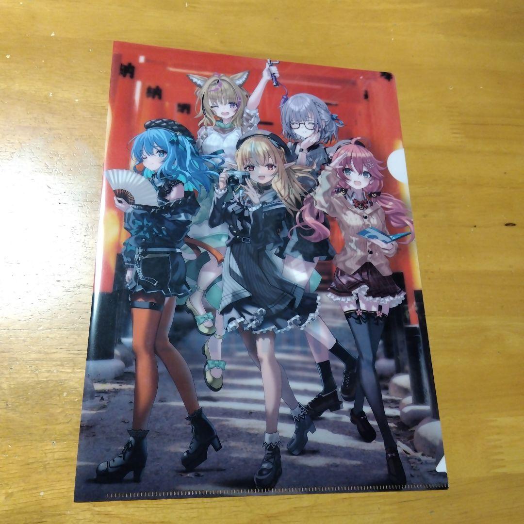 京都国際マンガ・アニメフェア2022（京まふ）✕ホロライブ　Ａ−４クリアファイル