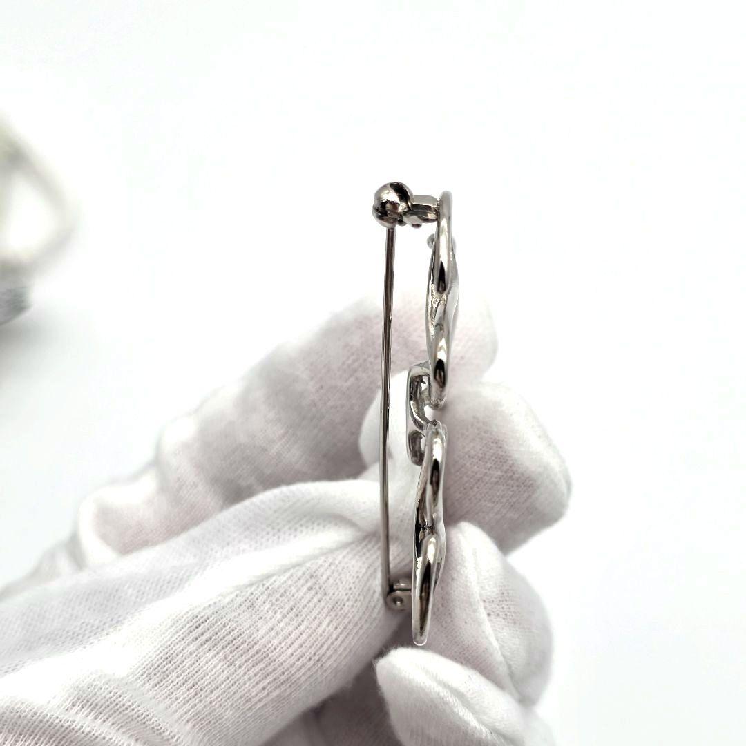 ✨美品 箱付き✨LOEWE アナグラム ブローチ シルバー